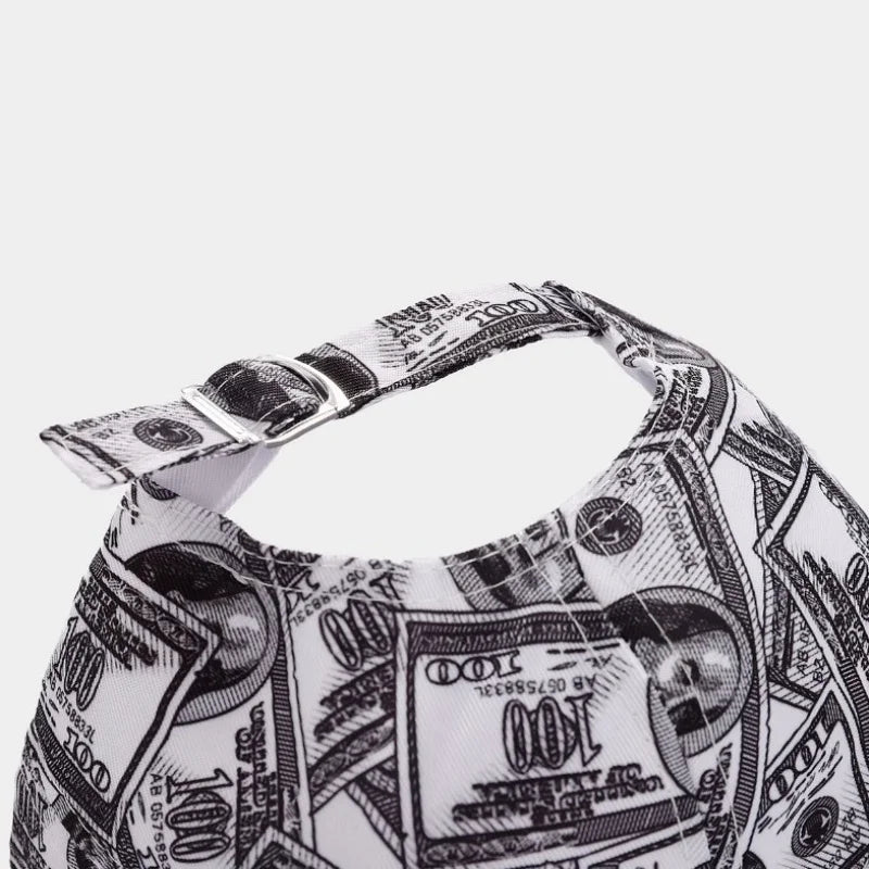 America Retro Personality Full Printing Baseball Hat Men Four Seasons Casual Dollars Trucker Cap Women Trend Poker Sunscreen Hat